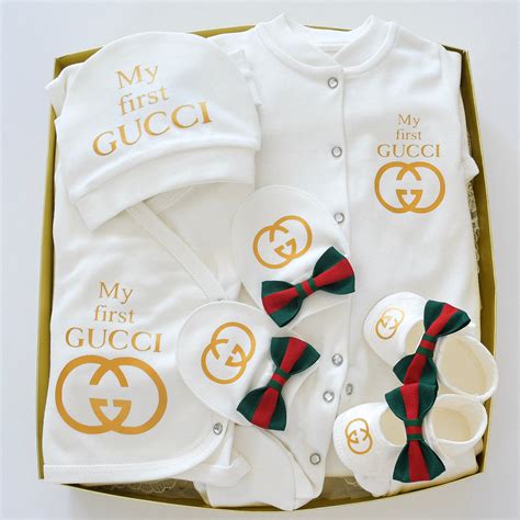 gucci baby gift set|gucci for newborn babies.